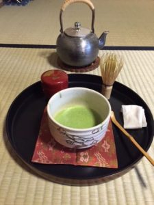 Japanese tea set box