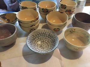 tea bowls