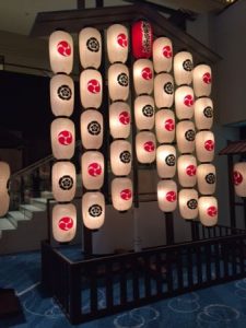 Gion festival lanterns
