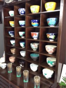 Japanese tea bowls