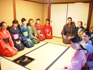 leaning Japanese for tea ceremony