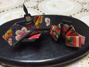 hina dolls made of origami paper