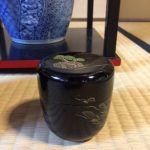 Japanese tea container