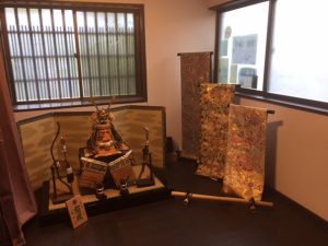 Samurai costume in Japan