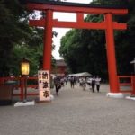 Shimogamo shrine in Kyoto