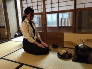 Private tea ceremony lesson